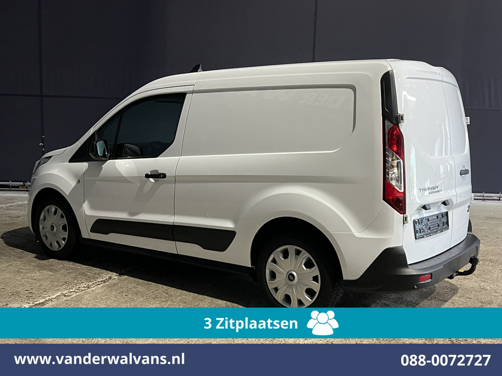 Ford Transit Connect 1.5 EcoBlue 101pk L1H1 Euro6 Airco | 3-Zits | Trekhaak | Stoelverwarming | Verwarmde voorruit Parkeersensoren, Bijrijdersbank 7