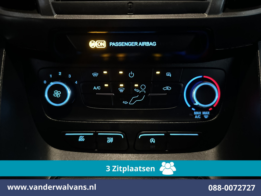 Ford Transit Connect 1.5 EcoBlue 101pk L1H1 Inrichting Euro6 Airco | 3-Zits | Camera | Navigatie | Apple Carplay | Android Auto Cruisecontrol, Parkeersensoren, Verwarmde voorruit, bijrijdersbank 8