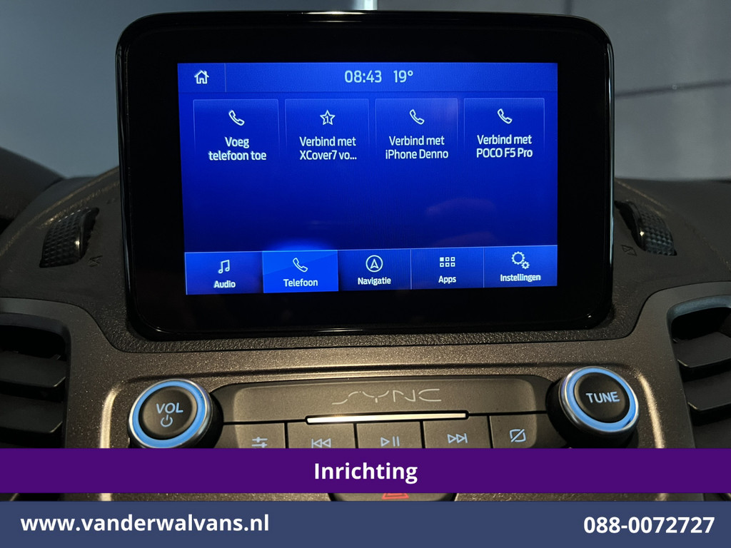 Ford Transit Connect 1.5 EcoBlue 101pk L2H1 Inrichting Euro6 Airco | Camera | Navigatie | Android Auto | Verwarmde voorruit Parkeersensoren 19