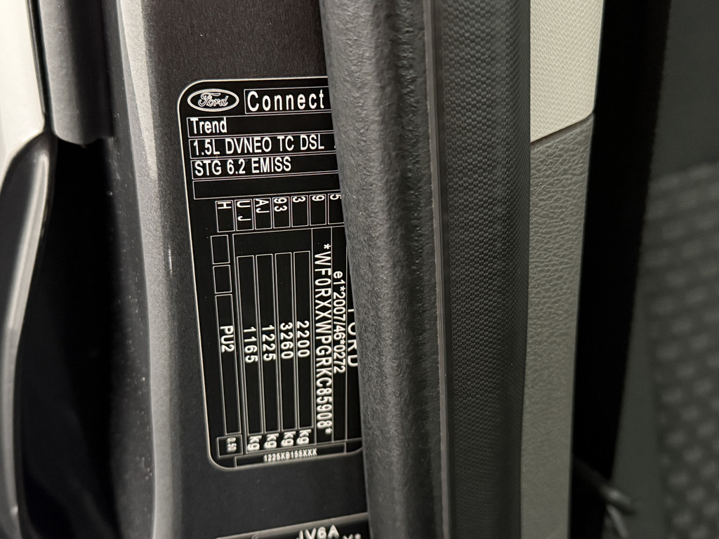 Ford Transit Connect 1.5 EcoBlue 120PK Automaat | Imperiaal | Navigatie | Camera | 3-Persoons | Betimmering 21