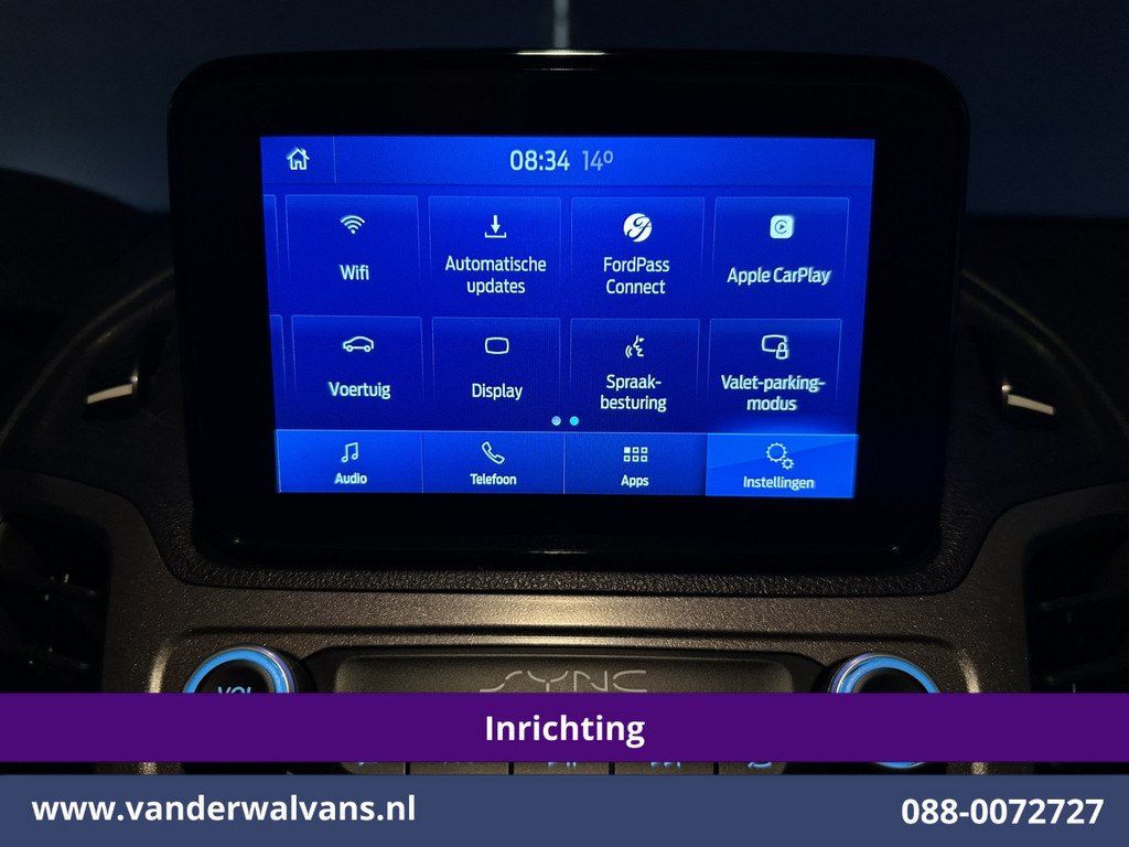 Ford Transit Connect 1.5 EcoBlue 120pk L1H1 Inrichting Euro6 Airco | Camera | LED | Cruisecontrol | Apple Carplay Stoelverwarming, Verwarmde voorruit, Parkeersensoren 15