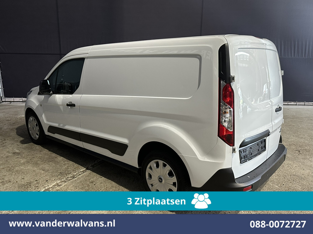 Ford Transit Connect 1.5 EcoBlue 120pk L2H1 Euro6 Airco | 3-Zits | Camera | Apple Carplay | Cruisecontrol Stoelverwarming, Verwarmde voorruit, Parkeersensoren, Bijrijdersbank, 1500kg trekvermogen 10