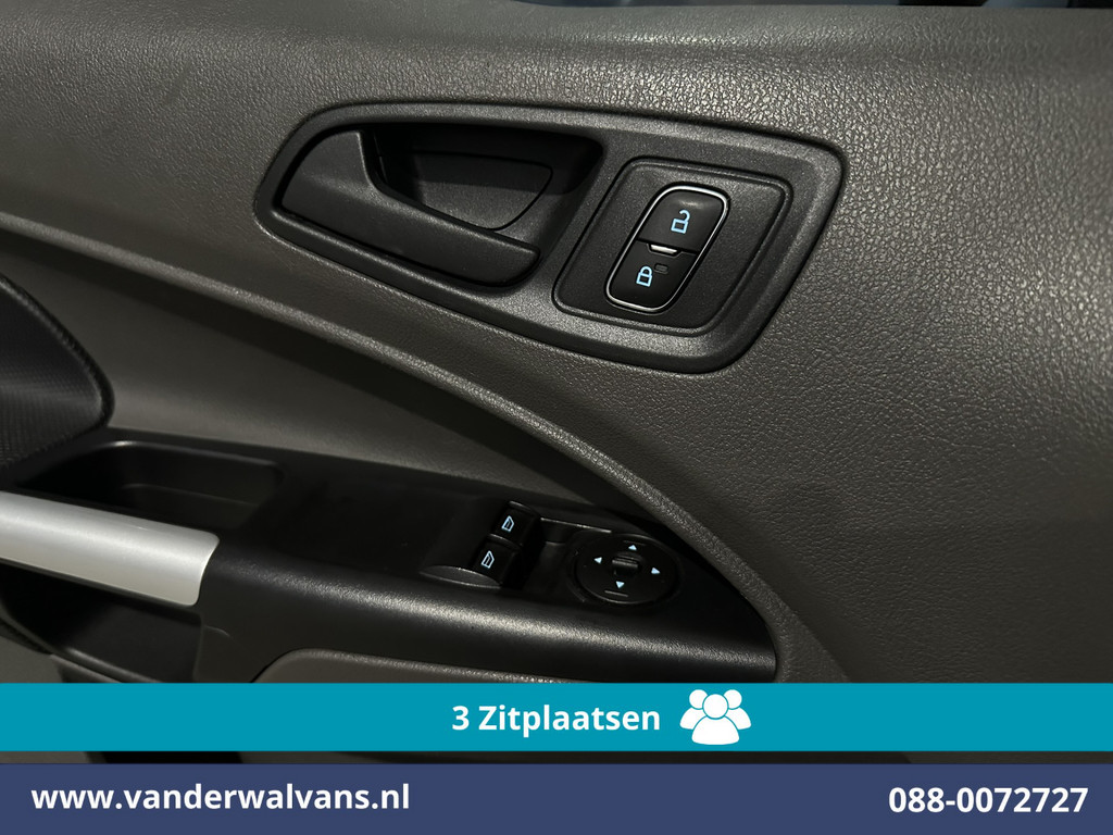 Ford Transit Connect 1.5 EcoBlue 120pk L2H1 Euro6 Airco | 3-Zits | Camera | Apple Carplay | Cruisecontrol Stoelverwarming, Verwarmde voorruit, Parkeersensoren, Bijrijdersbank, 1500kg trekvermogen 17
