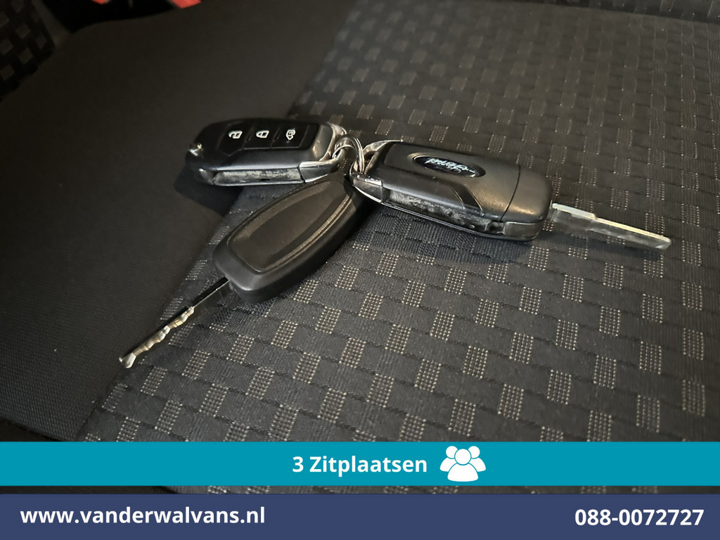 Ford Transit Connect 1.5 EcoBlue 120pk L2H1 Euro6 Airco | 3-Zits | Camera | Apple Carplay | Cruisecontrol Stoelverwarming, Verwarmde voorruit, Parkeersensoren, Bijrijdersbank, 1500kg trekvermogen 18