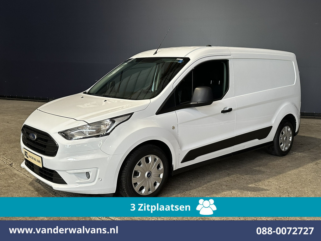 Ford Transit Connect 1.5 EcoBlue 120pk L2H1 Euro6 Airco | 3-Zits | Camera | Apple Carplay | Cruisecontrol Stoelverwarming, Verwarmde voorruit, Parkeersensoren, Bijrijdersbank, 1500kg trekvermogen 8