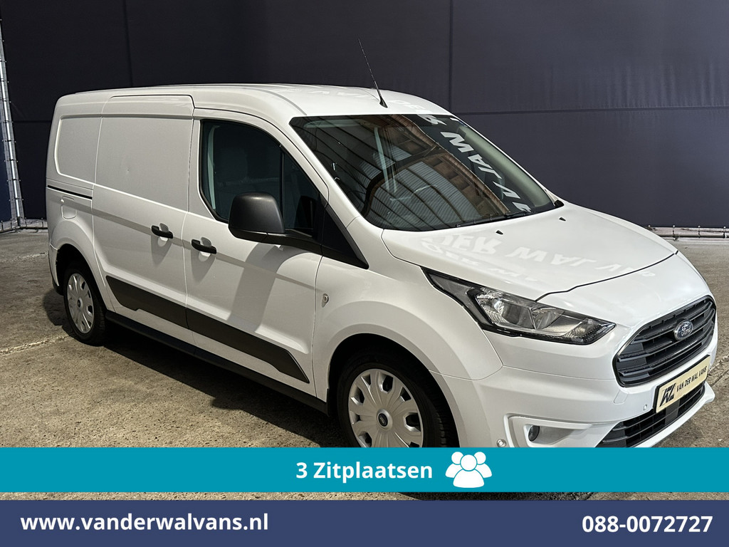 Ford Transit Connect 1.5 EcoBlue 120pk L2H1 Euro6 Airco | 3-Zits | Camera | Apple Carplay | Cruisecontrol Stoelverwarming, Verwarmde voorruit, Parkeersensoren, Bijrijdersbank, 1500kg trekvermogen 9
