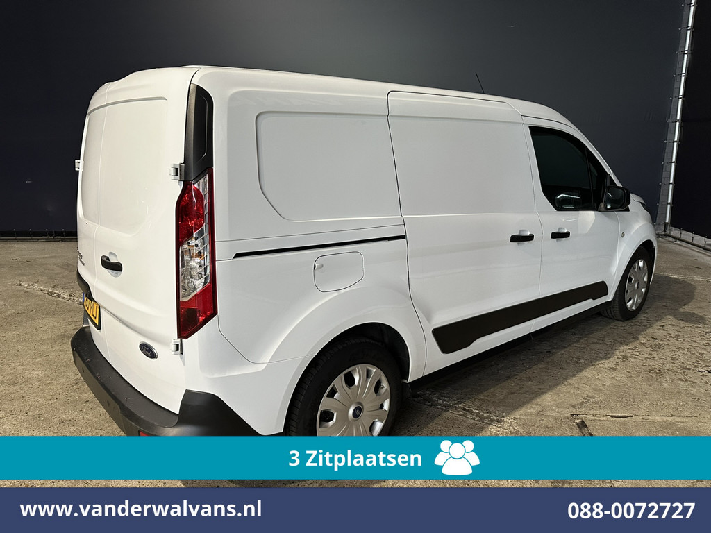 Ford Transit Connect 1.5 EcoBlue 120pk L2H1 Euro6 Airco | 3-Zits | Camera | Navigatie | Apple Carplay Stoelverwarming, Verwarmde voorruit, Parkeersensoren, Bijrijdersbank, 1500kg trekvermogen 10