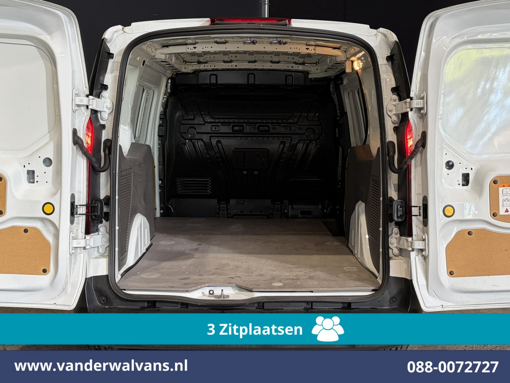 Ford Transit Connect 1.5 EcoBlue 120pk L2H1 Euro6 Airco | 3-Zits | Camera | Navigatie | Apple Carplay Stoelverwarming, Verwarmde voorruit, Parkeersensoren, Bijrijdersbank, 1500kg trekvermogen 11