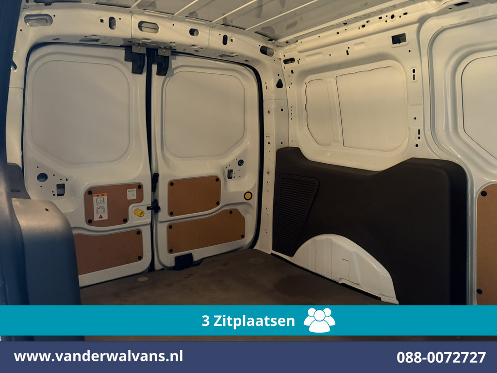 Ford Transit Connect 1.5 EcoBlue 120pk L2H1 Euro6 Airco | 3-Zits | Camera | Navigatie | Apple Carplay Stoelverwarming, Verwarmde voorruit, Parkeersensoren, Bijrijdersbank, 1500kg trekvermogen 12