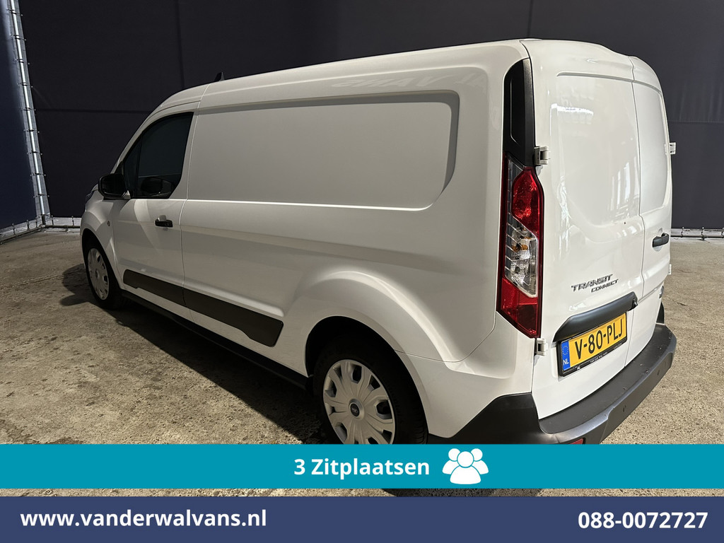 Ford Transit Connect 1.5 EcoBlue 120pk L2H1 Euro6 Airco | 3-Zits | Camera | Navigatie | Apple Carplay Stoelverwarming, Verwarmde voorruit, Parkeersensoren, Bijrijdersbank, 1500kg trekvermogen 9