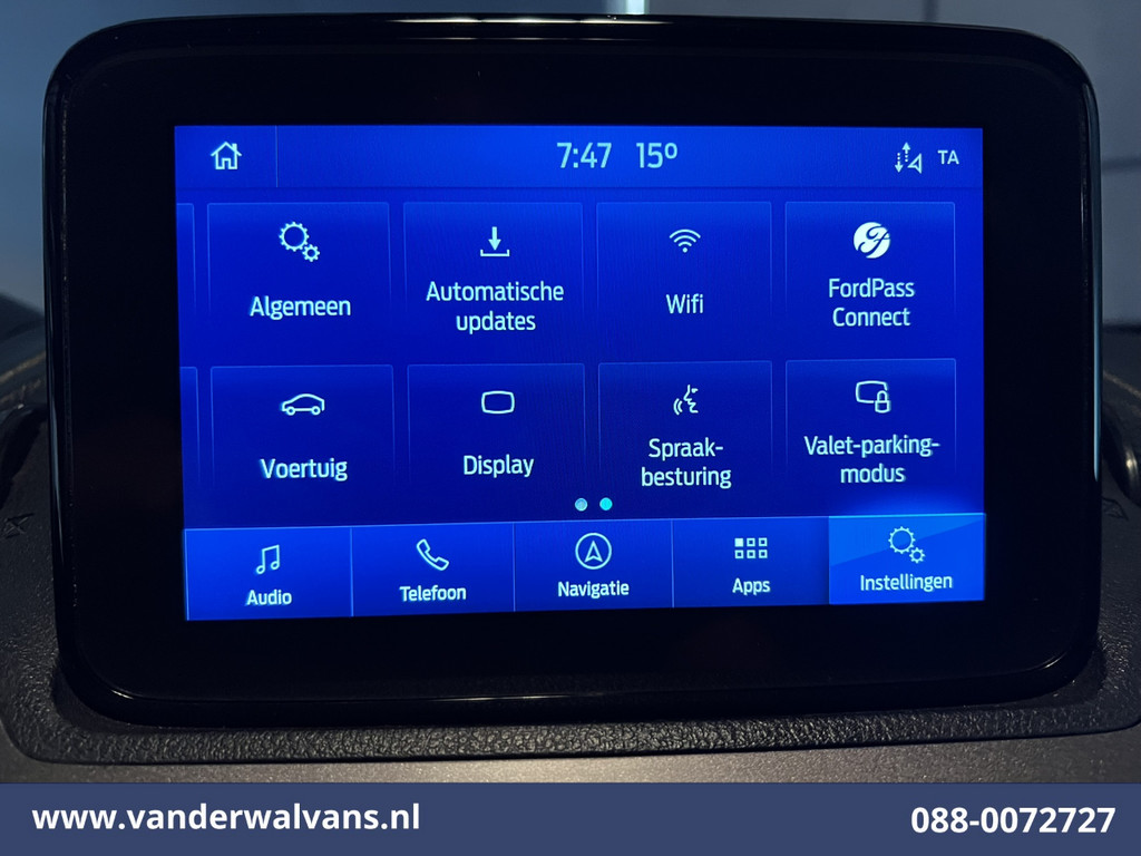 Ford Transit Connect 1.5 EcoBlue 120pk L2H1 Euro6 Airco | Camera | Navigatie | Verwarmde Voorruit Stoelverwarming, Parkeersensoren, 1500kg trekvermogen 14