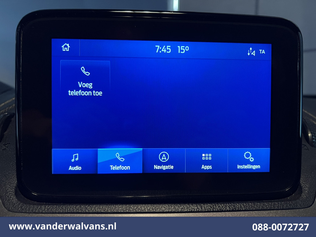 Ford Transit Connect 1.5 EcoBlue 120pk L2H1 Euro6 Airco | Camera | Navigatie | Verwarmde Voorruit Stoelverwarming, Parkeersensoren, 1500kg trekvermogen 15