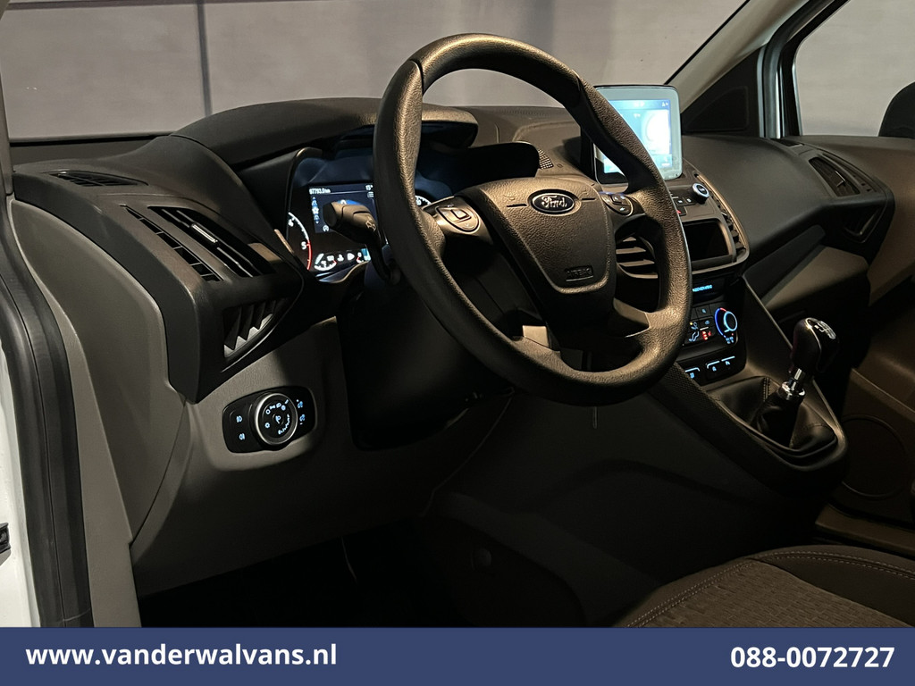 Ford Transit Connect 1.5 EcoBlue 120pk L2H1 Euro6 Airco | Camera | Navigatie | Verwarmde Voorruit Stoelverwarming, Parkeersensoren, 1500kg trekvermogen 18