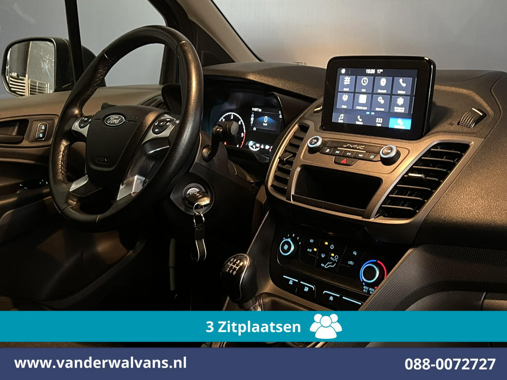 Ford Transit Connect 1.5 EcoBlue L1H1 Euro6 Airco | 3-Zits | Camera | Apple Carplay | Android Auto | Cruisecontrol Verwarmde voorruit, Trekhaak, Parkeersensoren, Bijrijdersbank 14