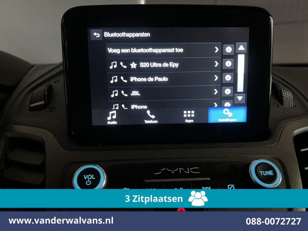 Ford Transit Connect 1.5 EcoBlue L1H1 Euro6 Airco | 3-Zits | Camera | Apple Carplay | Android Auto | Cruisecontrol Verwarmde voorruit, Trekhaak, Parkeersensoren, Bijrijdersbank 17