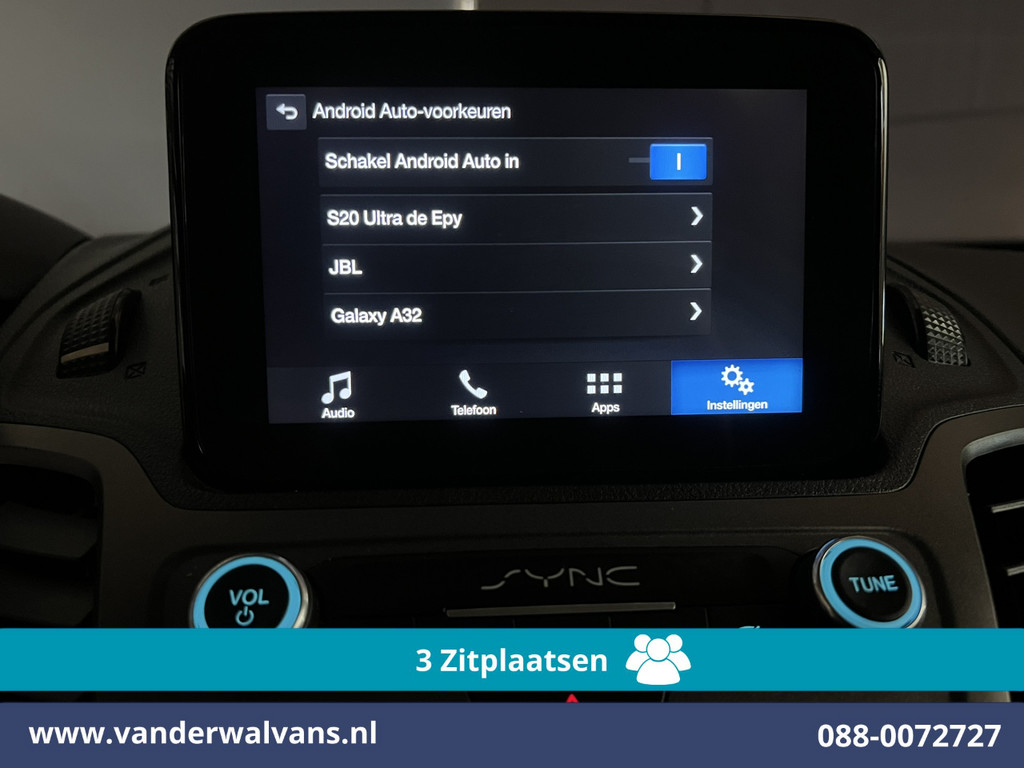Ford Transit Connect 1.5 EcoBlue L1H1 Euro6 Airco | 3-Zits | Camera | Apple Carplay | Android Auto | Cruisecontrol Verwarmde voorruit, Trekhaak, Parkeersensoren, Bijrijdersbank 18