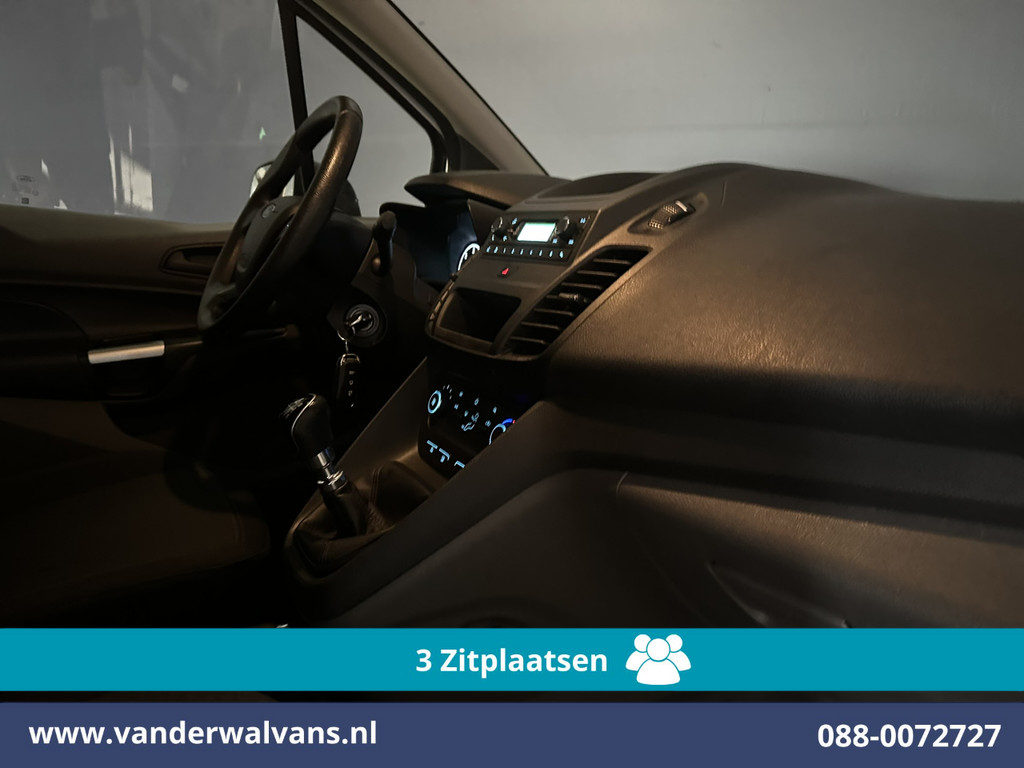 Ford Transit Connect 1.5 EcoBlue L1H1 Euro6 Airco | 3-zits | Verwarmde Voorruit Bluetoothtelefoon voorbereiding, Parkeersensoren, Bijrijdersbank 12