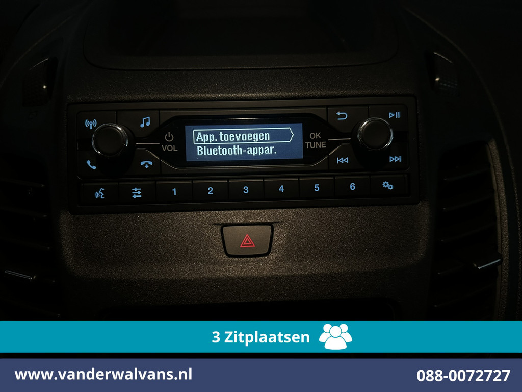 Ford Transit Connect 1.5 EcoBlue L1H1 Euro6 Airco | 3-zits | Verwarmde Voorruit Bluetoothtelefoon voorbereiding, Parkeersensoren, Bijrijdersbank 16