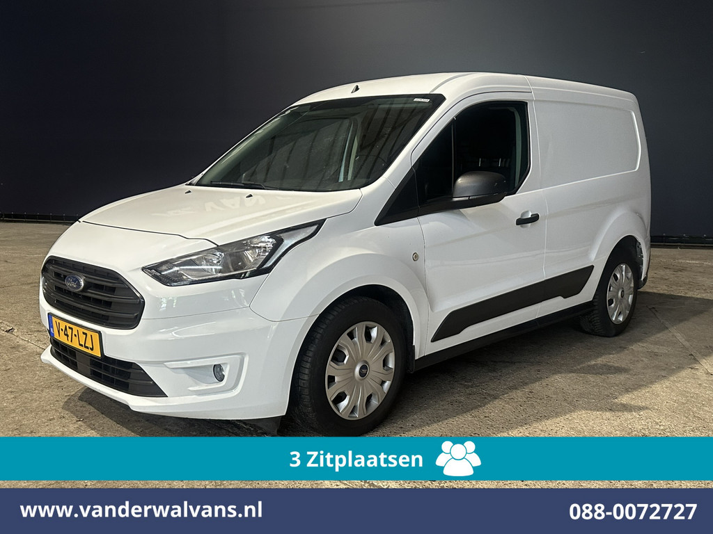 Ford Transit Connect 1.5 EcoBlue L1H1 Euro6 Airco | 3-zits | Verwarmde Voorruit Bluetoothtelefoon voorbereiding, Parkeersensoren, Bijrijdersbank 7