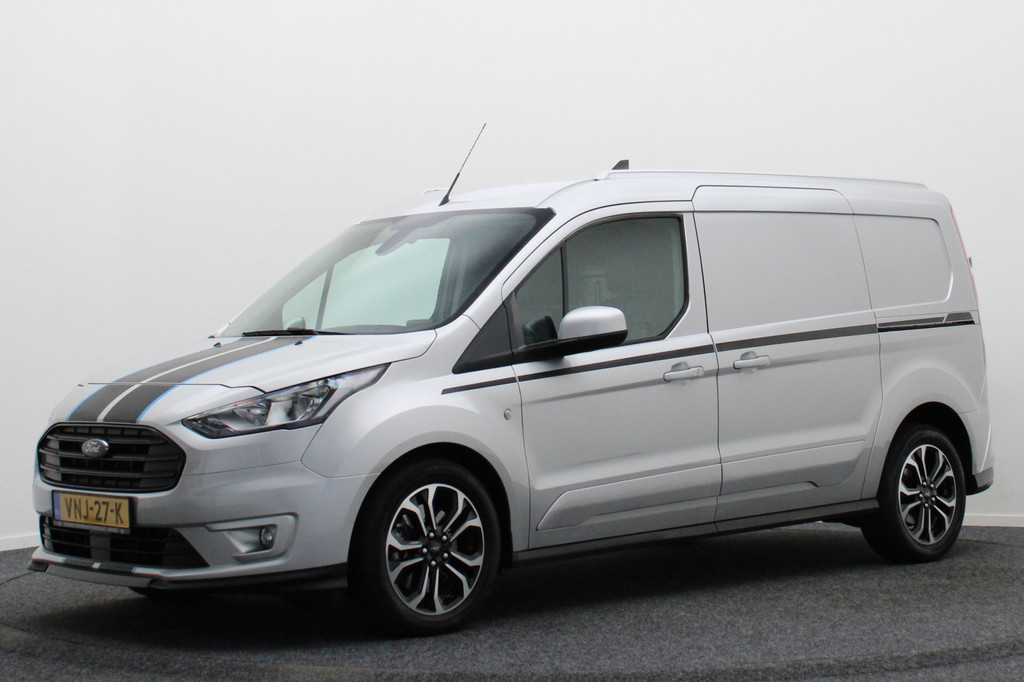 Ford Transit Connect 1.5 EcoBlue L2 Automaat Limited Sport 2x Schuifdeur, Leer/Stof, Cruise, Camera, Apple Carplay, DAB, 17 19