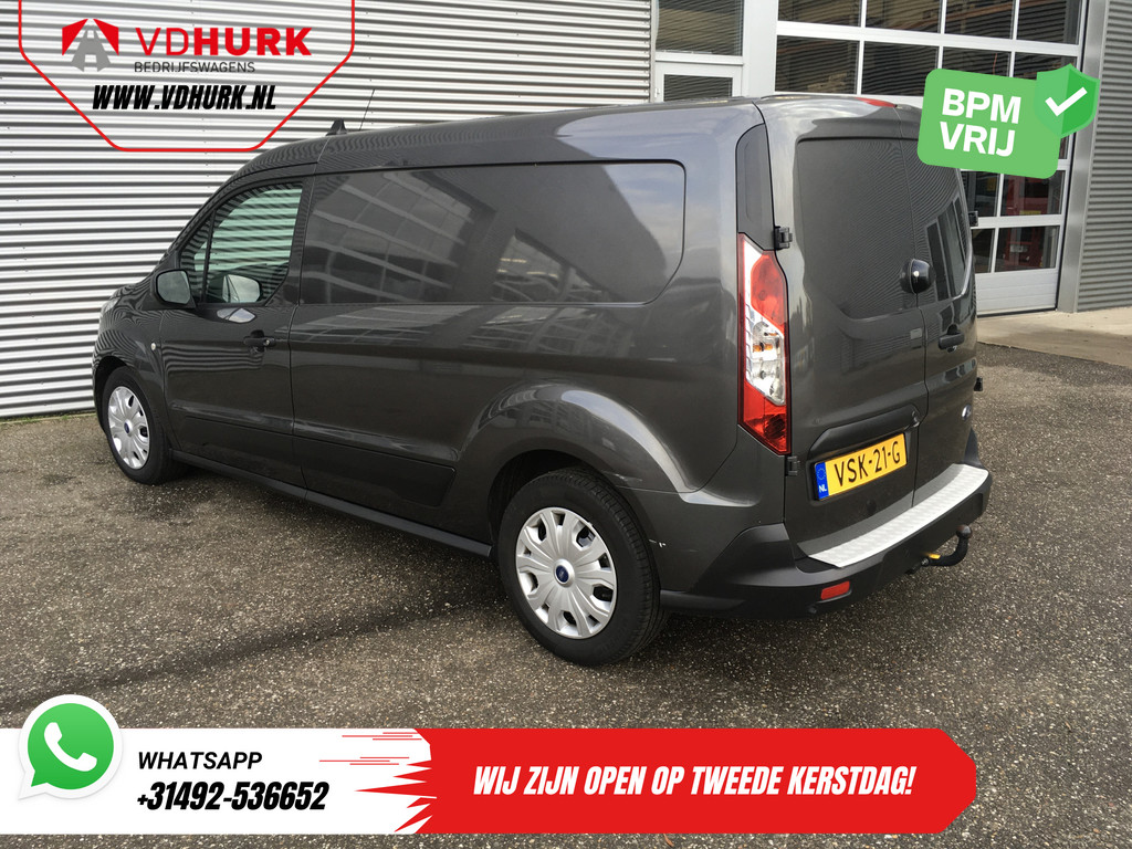 Ford Transit Connect 1.5 TDCI 100 pk Trend L2 BPM VRIJ! DB Riem V.V/ Carplay/ Camera/ Airco/ Navi/ PDC/ Trekhaak 8
