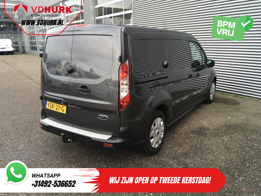 Ford Transit Connect 1.5 TDCI 100 pk Trend L2 BPM VRIJ! DB Riem V.V/ Carplay/ Camera/ Airco/ Navi/ PDC/ Trekhaak 9