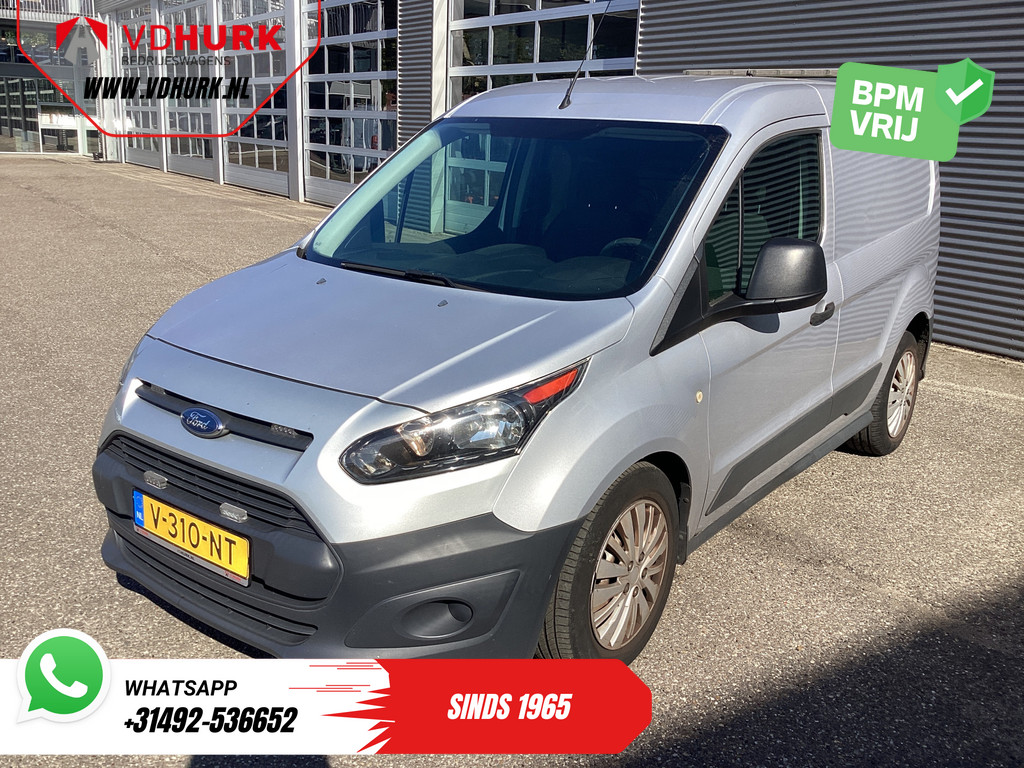 Ford Transit Connect 1.5 TDCI 75 pk BPM VRIJ! EURO 6/ NL Auto/ Airco/ Trekhaak 8