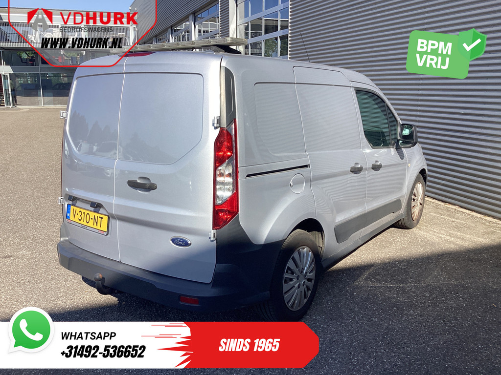 Ford Transit Connect 1.5 TDCI 75 pk BPM VRIJ! EURO 6/ NL Auto/ Airco/ Trekhaak 9