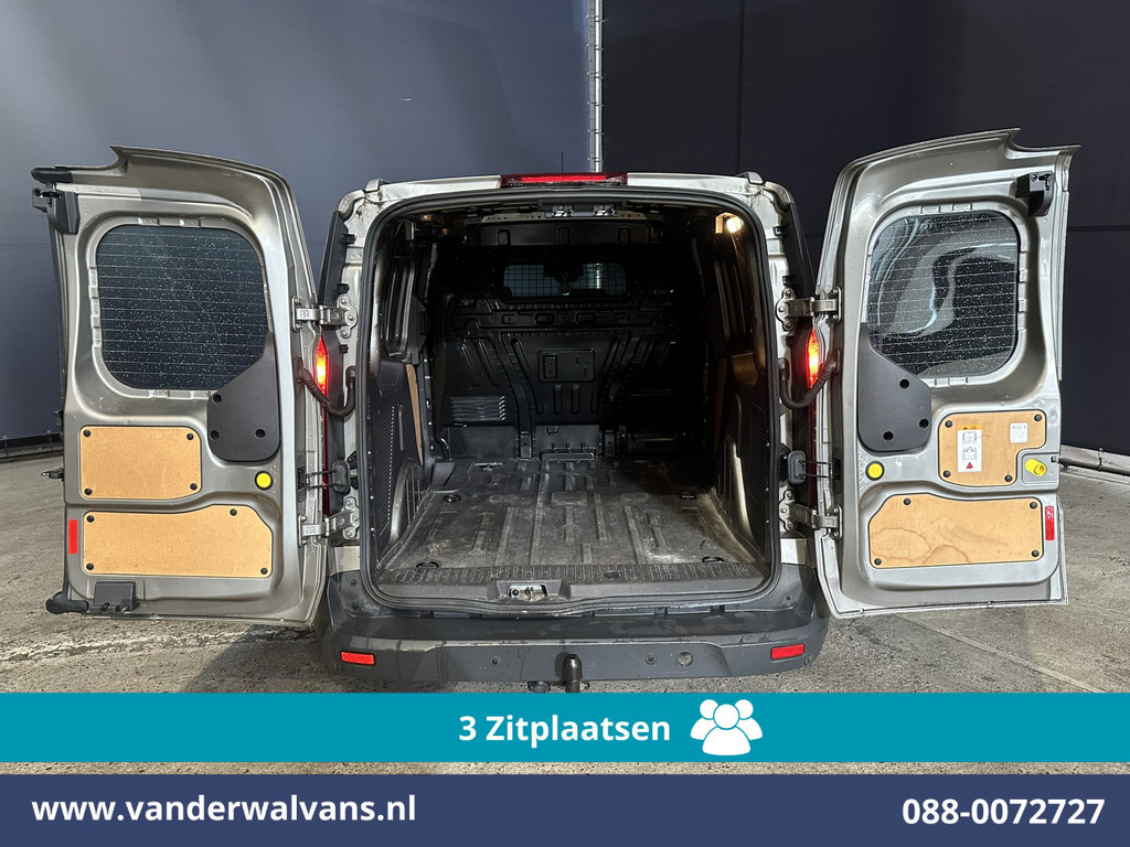 Ford Transit Connect 1.5 TDCI L1H1 Euro6 Airco | 3-Zits | 2x Zijdeur | Trekhaak | LM Velgen | Verwarmde Voorruit Parkeersensoren, Bijrijdersbank 11