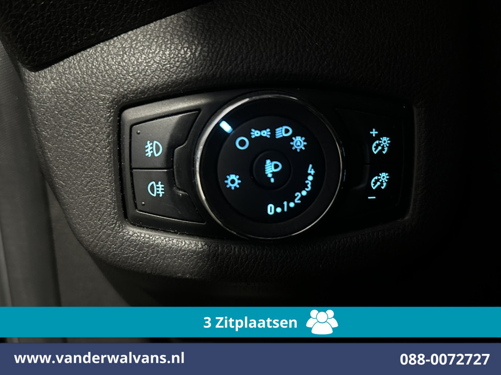Ford Transit Connect 1.5 TDCI L1H1 Euro6 Airco | 3-Zits | 2x Zijdeur | Trekhaak | LM Velgen | Verwarmde Voorruit Parkeersensoren, Bijrijdersbank 15