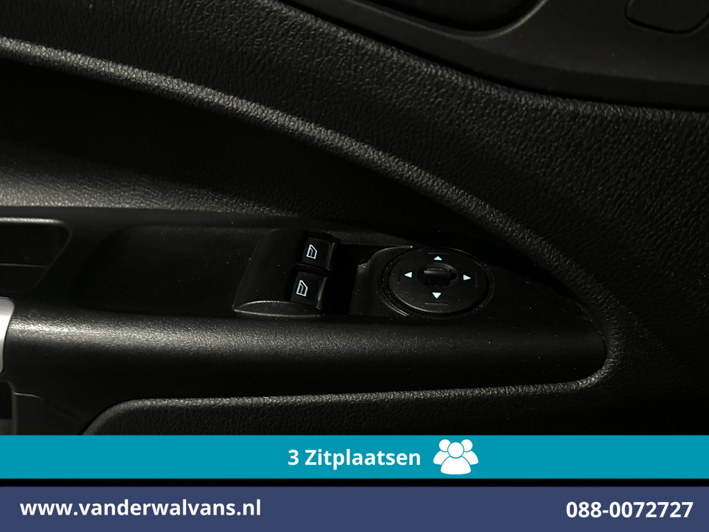 Ford Transit Connect 1.5 TDCI L1H1 Euro6 Airco | 3-Zits | 2x Zijdeur | Trekhaak | LM Velgen | Verwarmde Voorruit Parkeersensoren, Bijrijdersbank 16