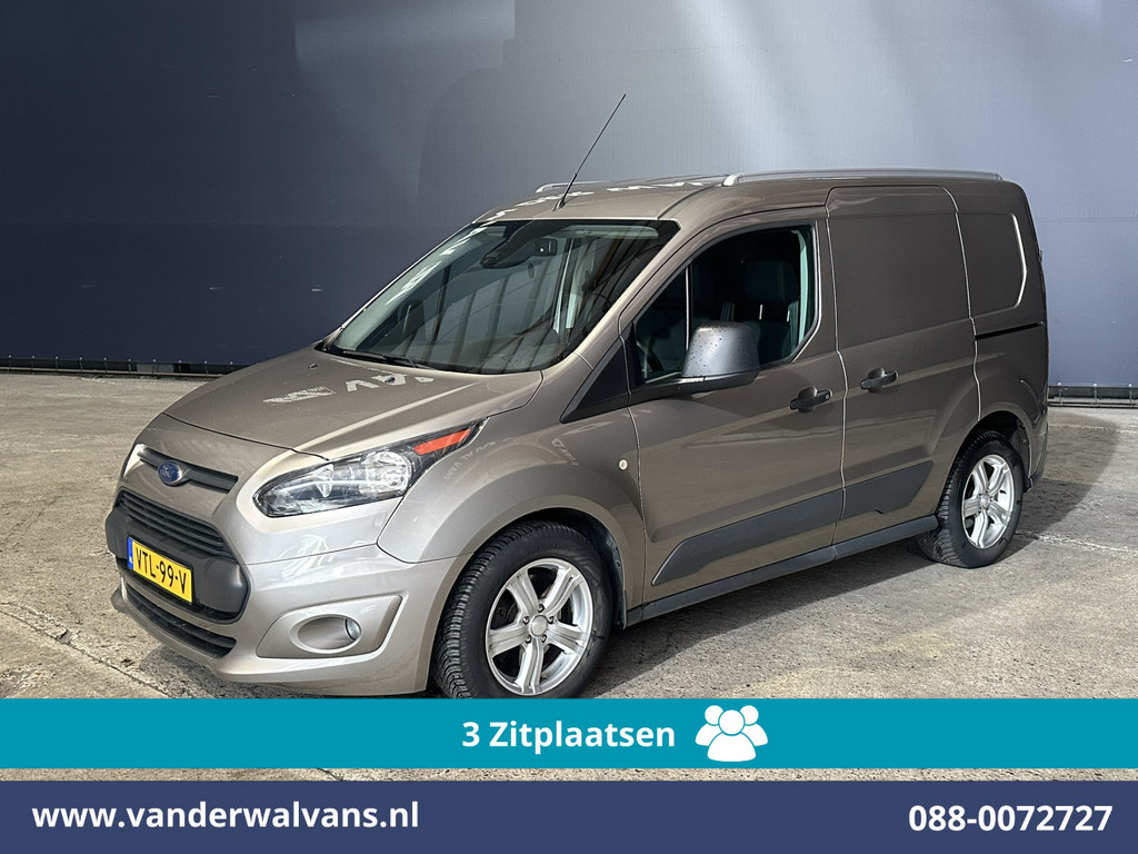 Ford Transit Connect 1.5 TDCI L1H1 Euro6 Airco | 3-Zits | 2x Zijdeur | Trekhaak | LM Velgen | Verwarmde Voorruit Parkeersensoren, Bijrijdersbank 7