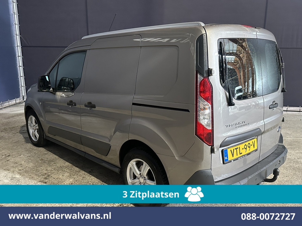 Ford Transit Connect 1.5 TDCI L1H1 Euro6 Airco | 3-Zits | 2x Zijdeur | Trekhaak | LM Velgen | Verwarmde Voorruit Parkeersensoren, Bijrijdersbank 9