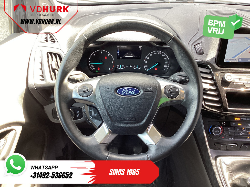Ford Transit Connect 1.5 TDCI L2 Limited NAP/ Bi-Xenon/ Adapt.Cruise/ Stoelverw./ Carplay/ Navi/ Camera/ PDC/ LMV/ Climate 13