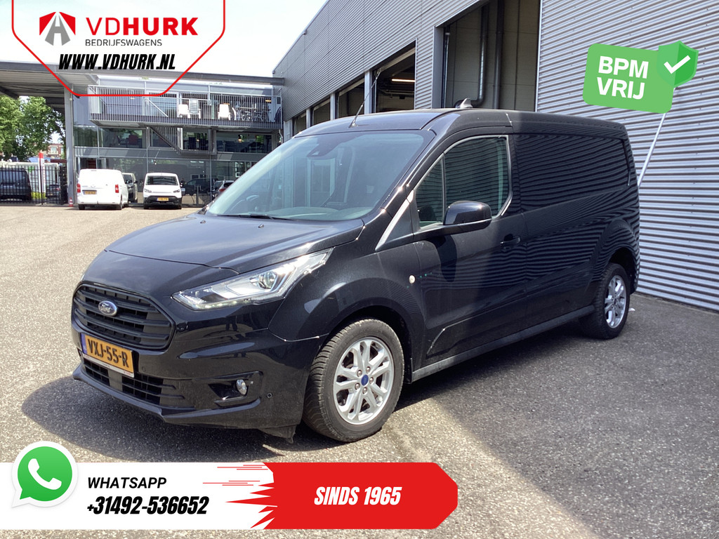 Ford Transit Connect 1.5 TDCI L2 Limited NAP/ Bi-Xenon/ Adapt.Cruise/ Stoelverw./ Carplay/ Navi/ Camera/ PDC/ LMV/ Climate 9