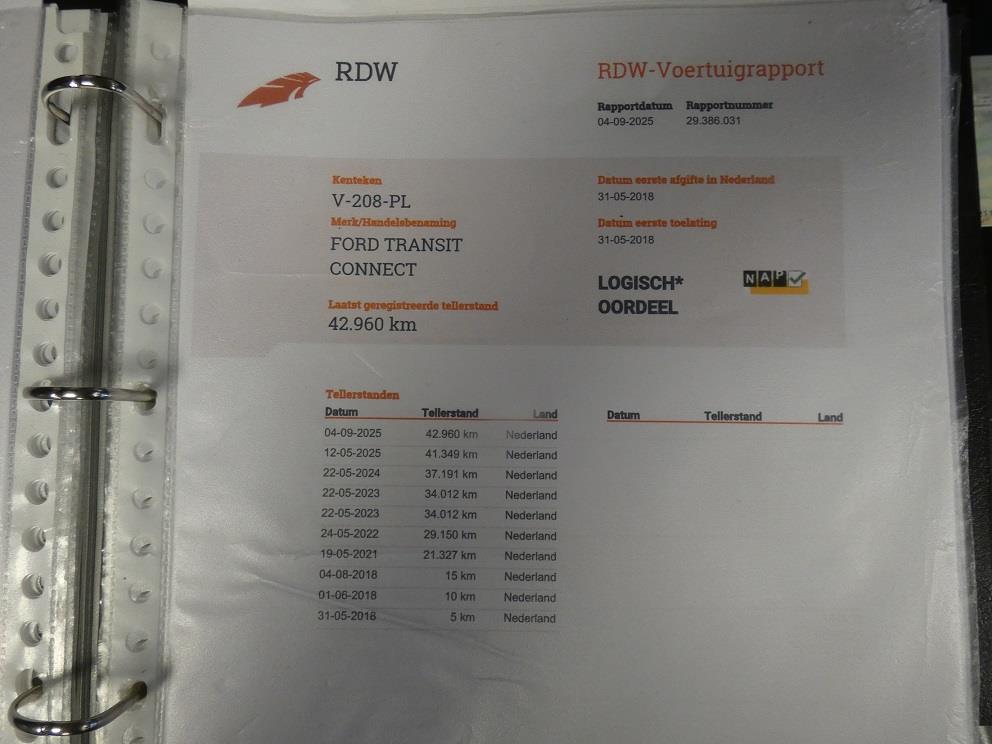 Ford Transit Connect 1.5 TDCI L2 Trend navi/cam*3 zits*trekh 14