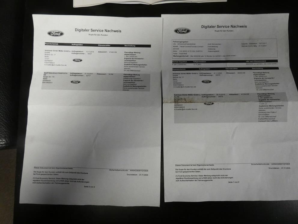 Ford Transit Connect 1.5 TDCI L2 navi/cam*3 zits*btw vrij* 14