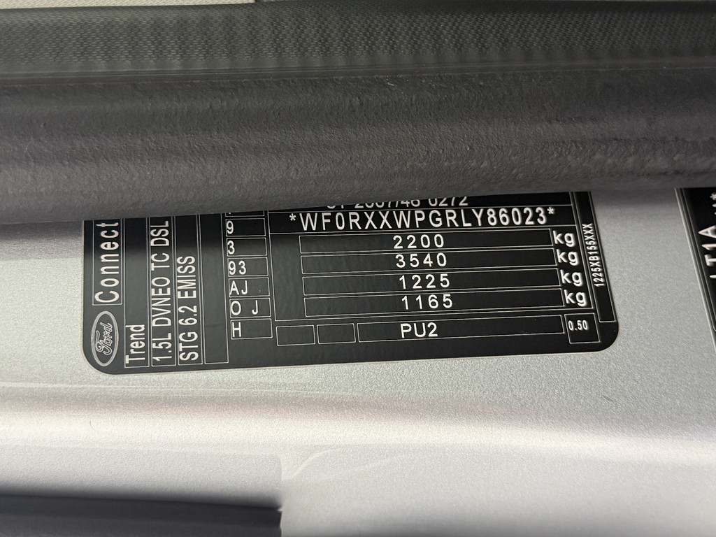 Ford Transit Connect 1.5TDCi Automaat 120PK | 3-Zits | Multimedia | Camera | Airco | Cruise | Betimmering 21