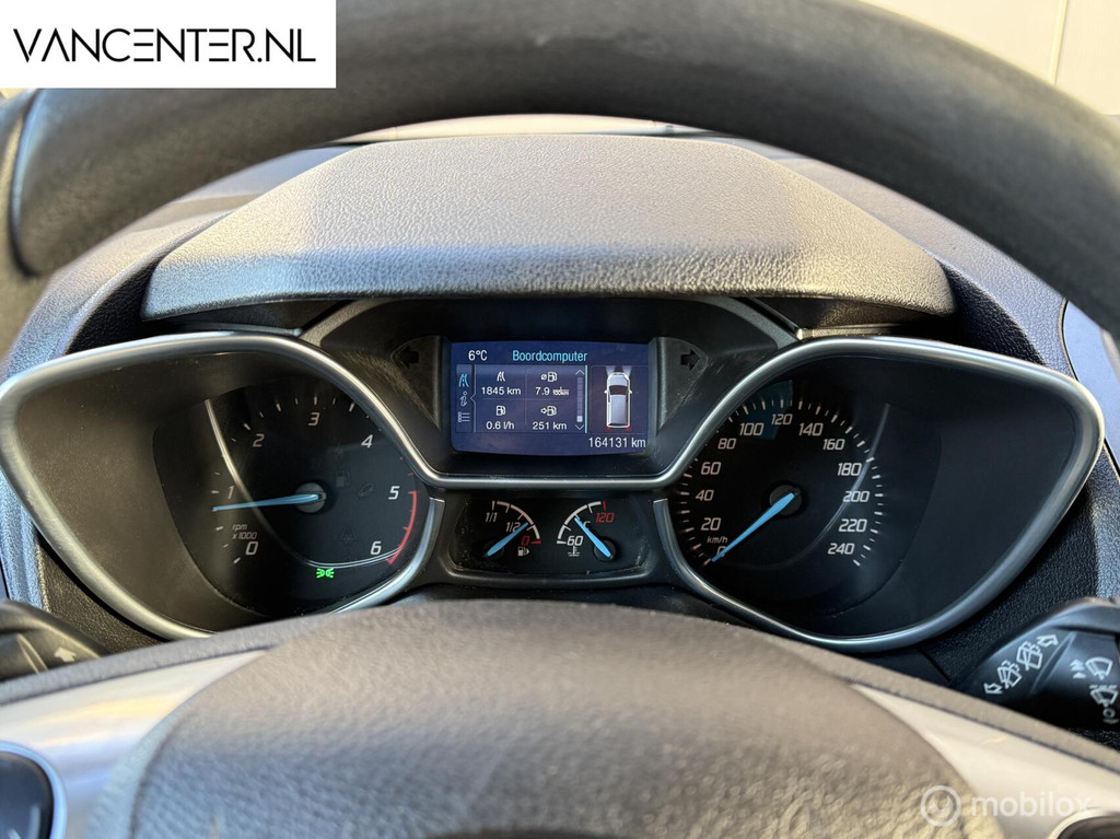 Ford Transit Connect 1.6 TDCI L1 Airco Trekhaak Zwart Bankje 4