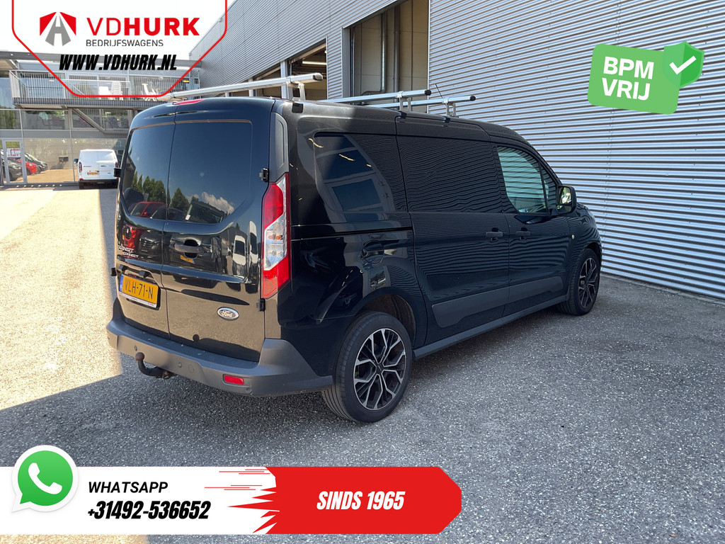 Ford Transit Connect 1.6 TDCI L2 EXPORT Stoelverw./ 3Pers./ Airco/ Inrichting/ 17?LMV/ Dakdragers/ PDC/ Trekhaak 11