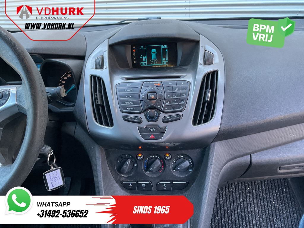 Ford Transit Connect 1.6 TDCI L2 EXPORT Stoelverw./ 3Pers./ Airco/ Inrichting/ 17?LMV/ Dakdragers/ PDC/ Trekhaak 15