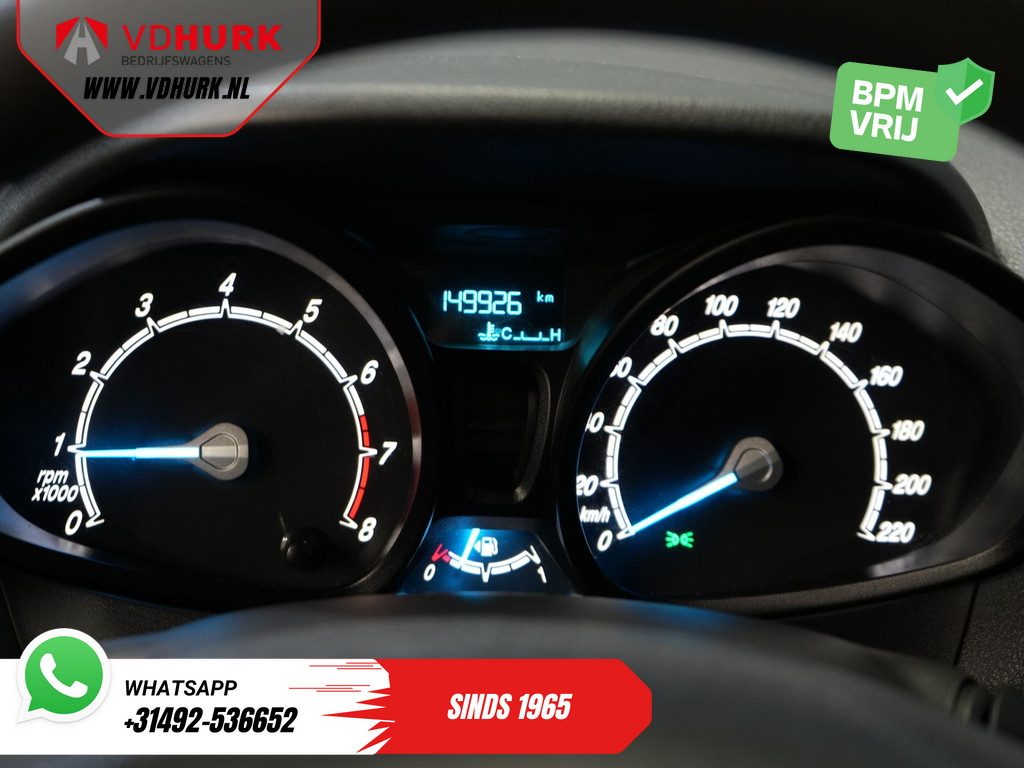 Ford Transit Courier 1.0 100 pk BPM VRIJ! BENZINE/ Stoelverw./ Voorruit.Verw./ Airco 17