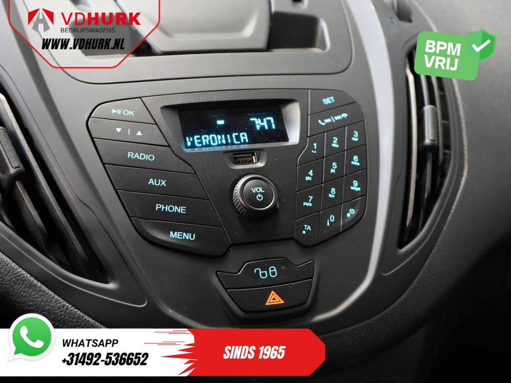 Ford Transit Courier 1.0 100 pk BPM VRIJ! BENZINE/ Stoelverw./ Voorruit.Verw./ Airco 19
