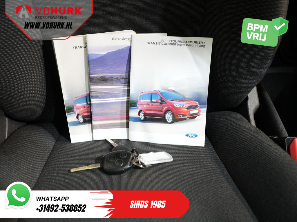 Ford Transit Courier 1.0 100 pk BPM VRIJ! BENZINE/ Stoelverw./ Voorruit.Verw./ Airco 20