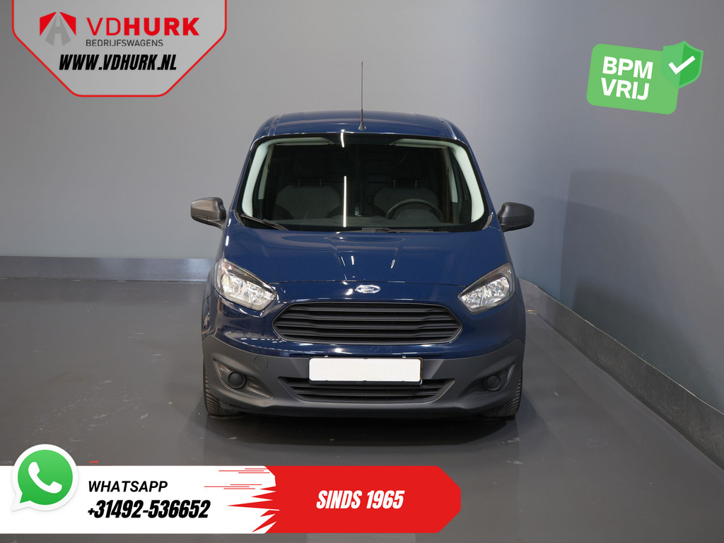 Ford Transit Courier 1.0 100 pk BPM VRIJ! BENZINE/ Stoelverw./ Voorruit.Verw./ Airco 7