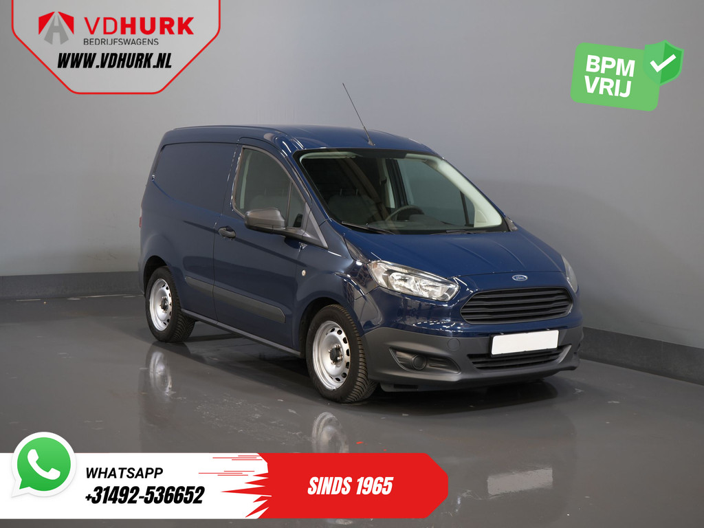 Ford Transit Courier 1.0 100 pk BPM VRIJ! BENZINE/ Stoelverw./ Voorruit.Verw./ Airco 9
