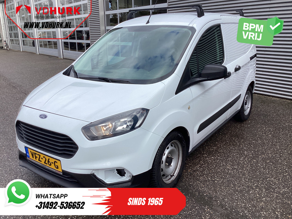 Ford Transit Courier 1.0 EcoBoost 100 pk Trend Benzine BPM VRIJ 2xSchuifdeur/ Airco/ Camera/ Trekhaak/ Dakdragers 8