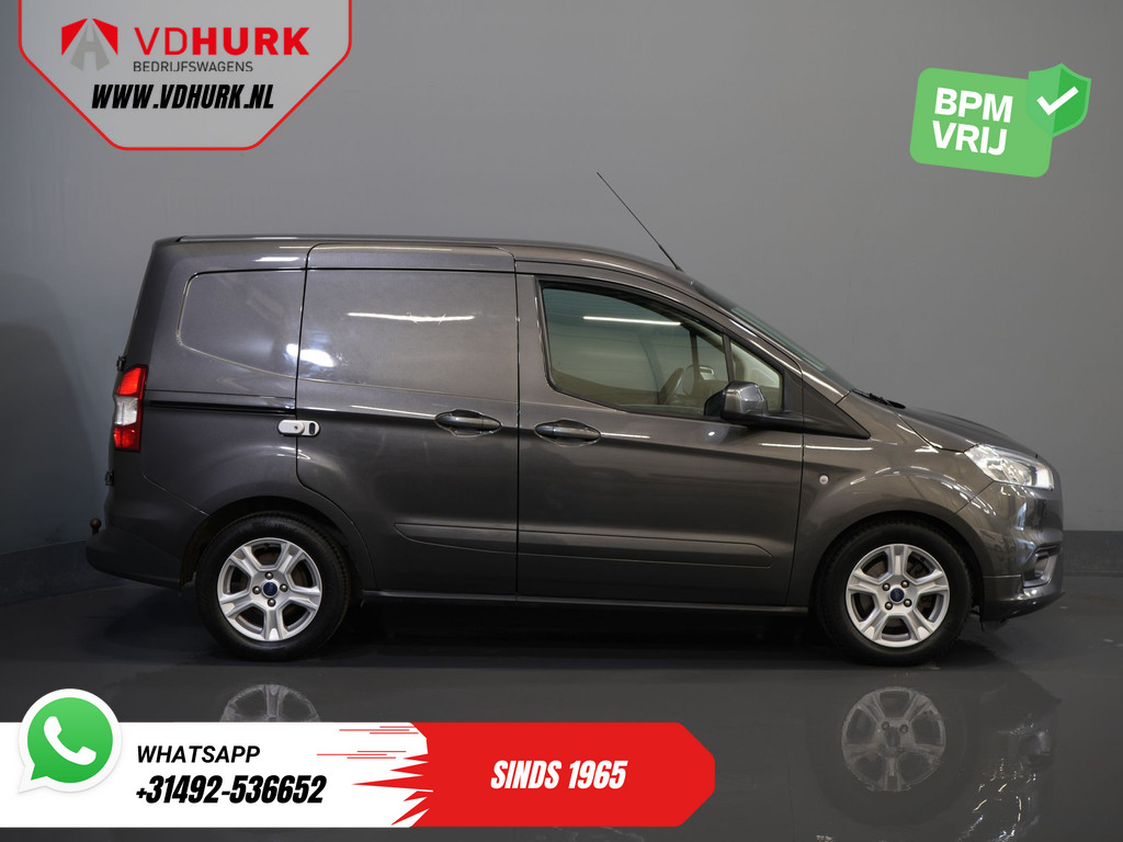 Ford Transit Courier 1.5 TDCI 100 pk Limited Stoelverw./ Voorruitverw./ Navi/ Carplay/ Camera/ Climate/ PDC/ LMV/ Cruise/ Trekhaak 11