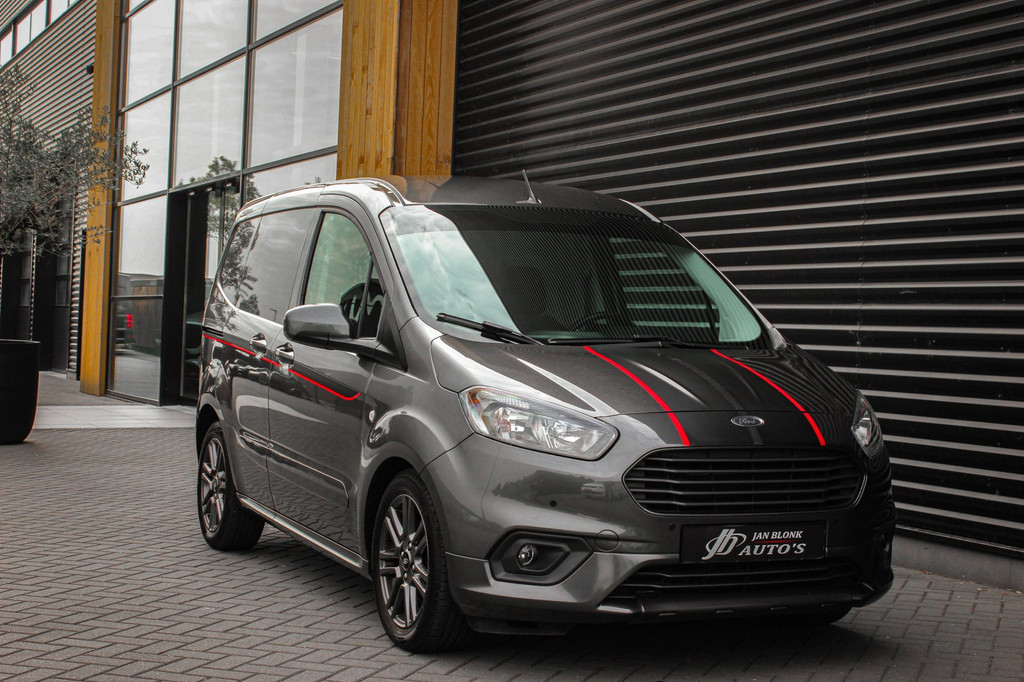 Ford Transit Courier 1.5 TDCI Sport 100PK / LM.VELGEN / 53DKM / AIRCO / CLIMATE CONTROL / UNIEKE UITVOERING / NAP / NIEUWSTAAT 8