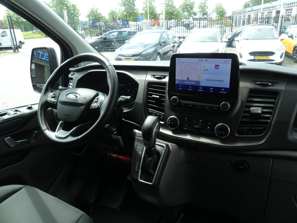 Ford Transit Custom 2.0 130PK Automaat TDCI L1 Limited / 2X S-DEUR / 3P / CARPLAY 10